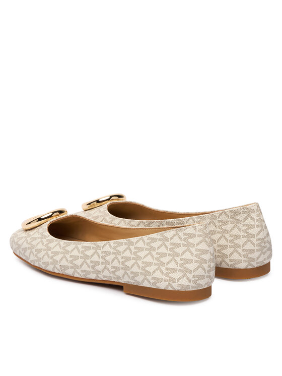 MICHAEL Michael Kors MICHAEL Michael Kors Baleriny Milan Flex Ballet 40F5MLFP1B Écru