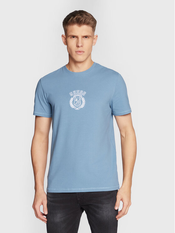 T-shirt M3RI19 J1314 Blu Slim Fit