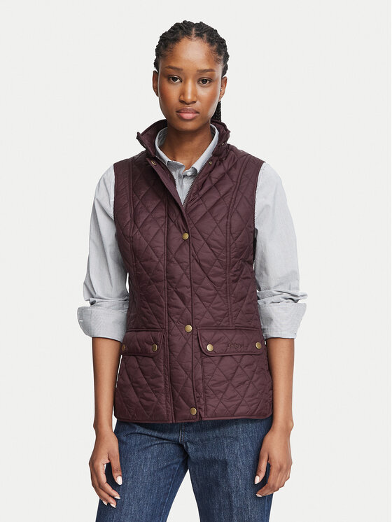 Barbour Barbour Αμάνικο Μπουφάν Otterburn LGI0003BR91 Μωβ Regular Fit