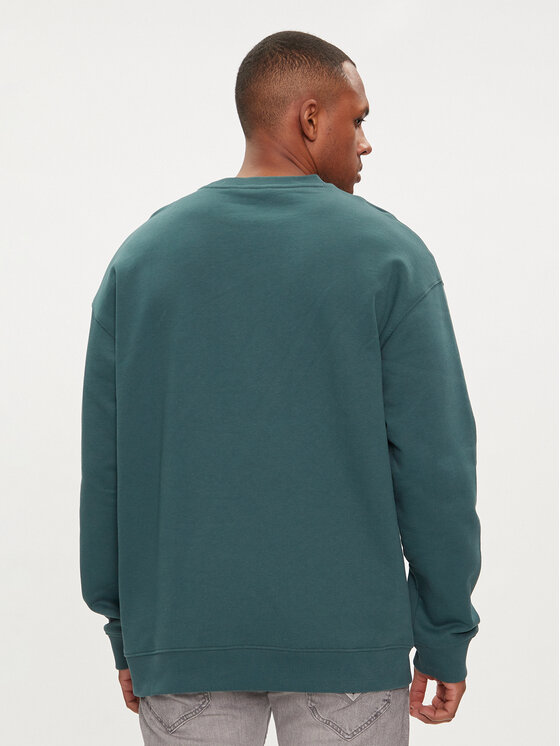 Lee Lee Džemperis Varsity 112349109 Žalia Regular Fit