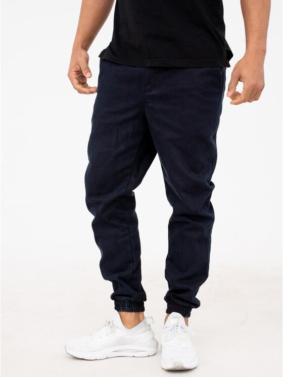 Jeansy Urban City, Rozmiar XL, Grantowe, Spodnie Jeansowe Jogger Męskie Granatowe UrbanCity Promo Classic L