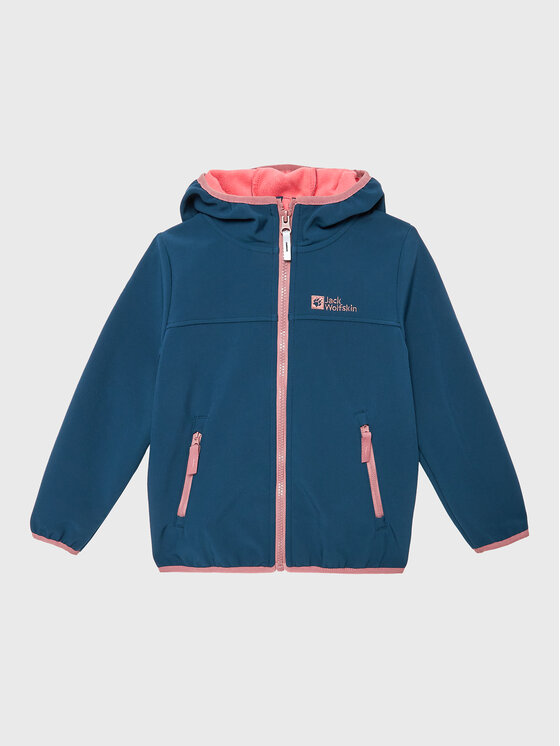 Jack Wolfskin Jack Wolfskin Μπουφάν Softshell Fourwinds 1608011 S Σκούρο μπλε Regular Fit