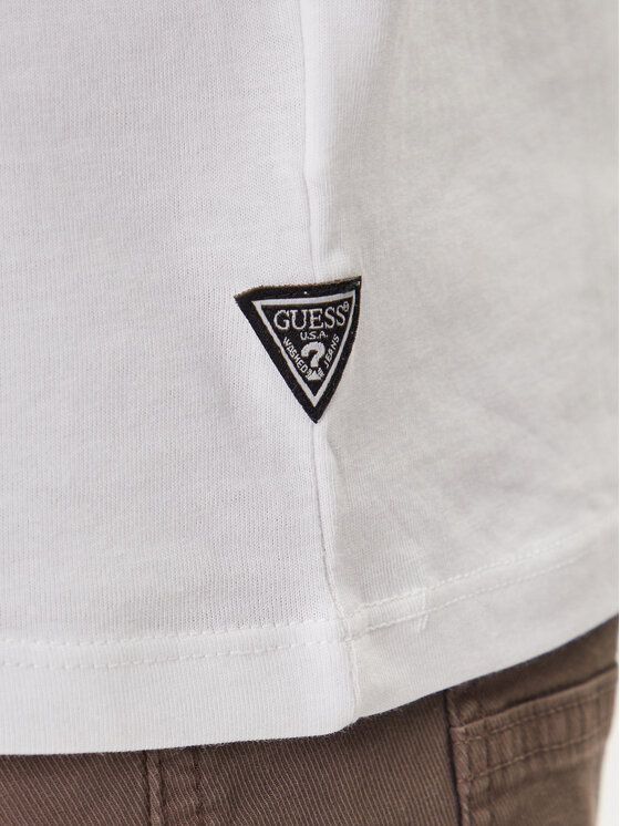 Guess Guess T-krekls M5BI72 I3Z14 Balts Slim Fit