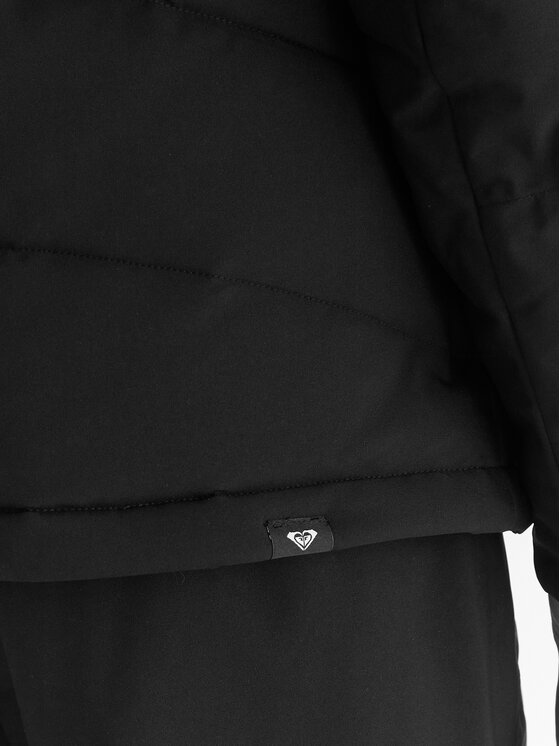 Roxy Roxy Geacă de schi Snowhill Puffy JK ERJTJ03535 Negru Tailored Fit