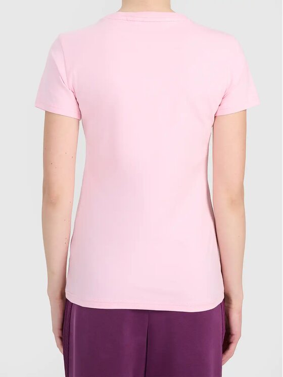 4F 4F T-Shirt 4FWMM00TTSHF3306-56S Różowy Authentic Slim Fit