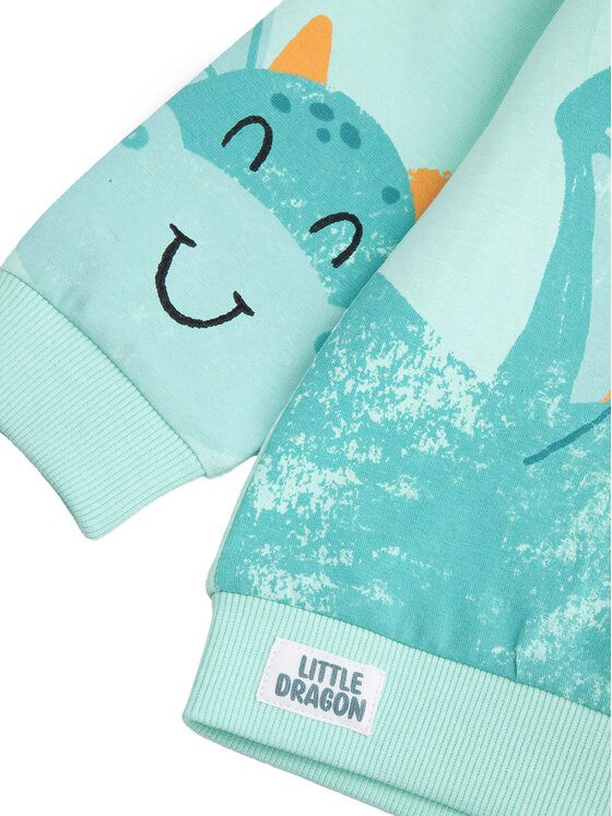 Coccodrillo Coccodrillo Світшот WC5143101DBN Зелений Regular Fit