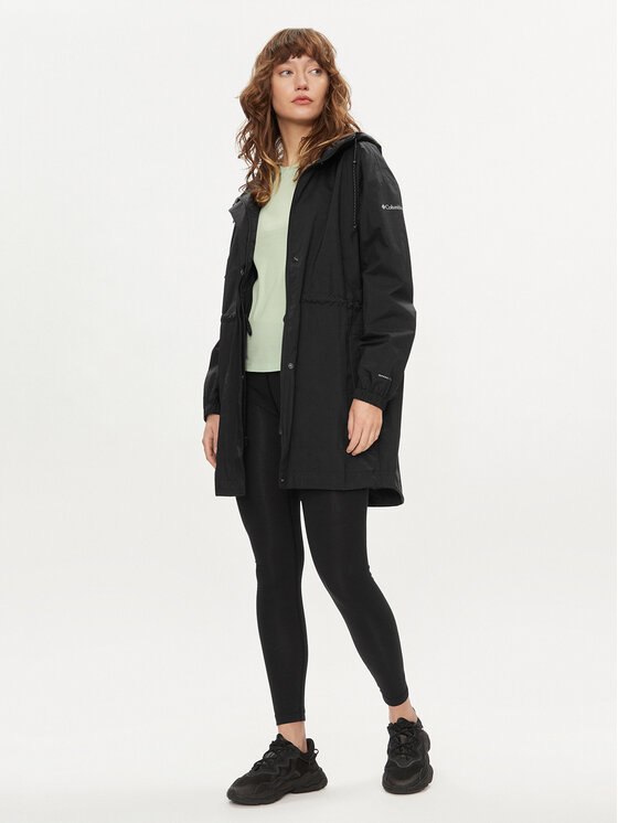Columbia Columbia Дощовик Splash Side™ 1931651 Чорний Relaxed Fit