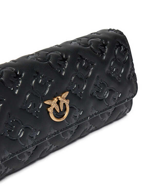 PINKO Pinko Дамска чанта Love Tiny Brids Wallet C AI 24-25 PCPL 103765 A1YB Черен