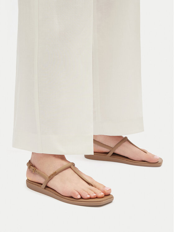 Crocs Crocs Sandali Miami Thong Flip 209793 Rjava