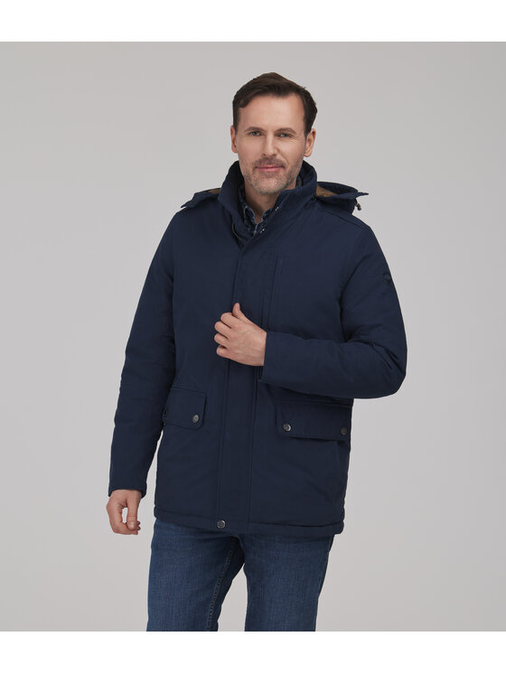 Lee Cooper Lee Cooper Kurtka zimowa HANS Granatowy Regular Fit