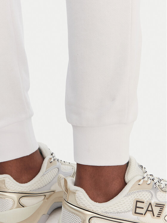 EA7 Emporio Armani EA7 Emporio Armani Sportinės kelnės 7W000538 AF15831 U0002 Balta Regular Fit