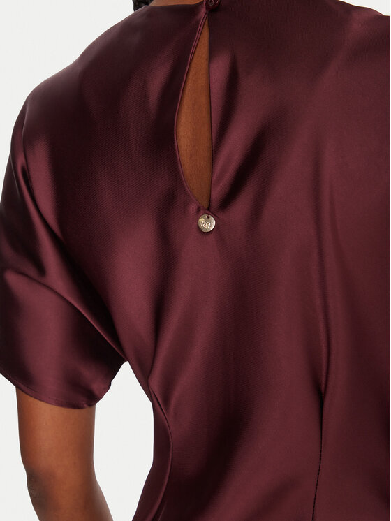 Rinascimento Rinascimento Abito da cocktail CFC0125718003 Bordeaux Regular Fit