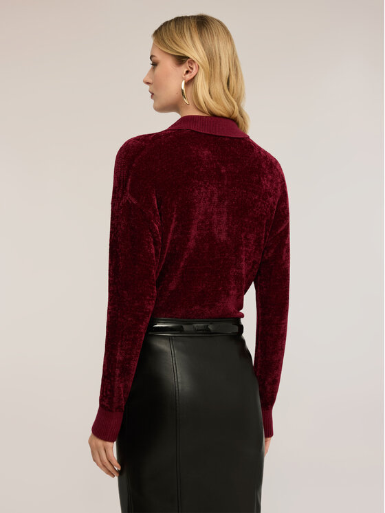 Motivi Motivi Maglione M256E002278N036 Bordeaux Regular Fit