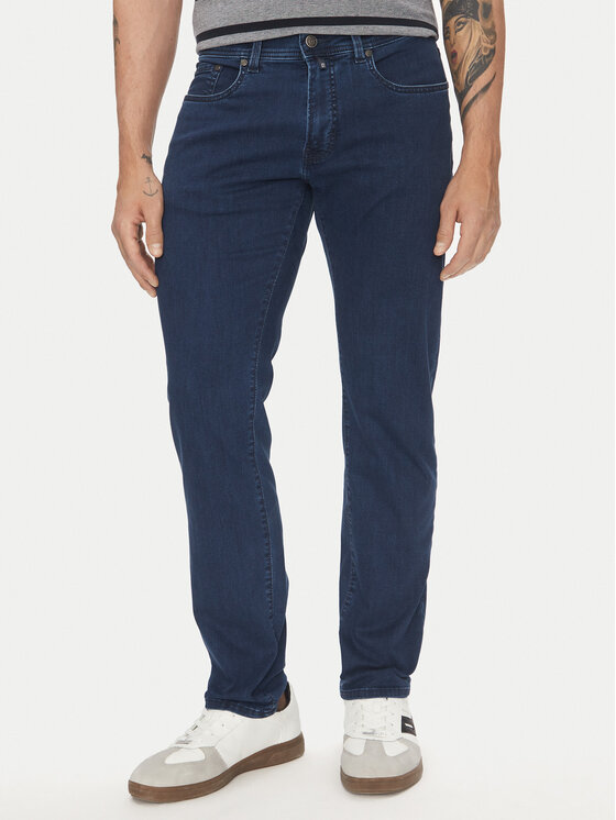 Pierre Cardin Pierre Cardin Jeansy C7 34510.8147 Tmavomodrá Tapered Fit