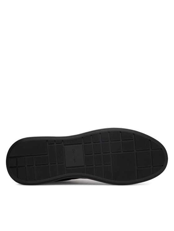 Calvin Klein Calvin Klein Sneakersy Chunky Cups Laceup Oxf Mix Mat HM0HM02326 Černá