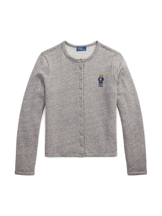 Polo Ralph Lauren Polo Ralph Lauren Кардиган 211955298003 Сив Slim Fit