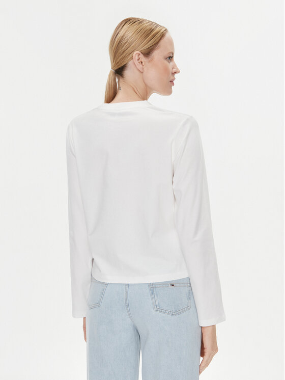 Tommy Hilfiger Tommy Hilfiger Μπλουζάκι Mini Corp Logo WW0WW39784 Εκρού Relaxed Fit