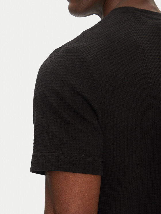 HUGO HUGO T-Shirt Austin 50532011 Czarny Regular Fit