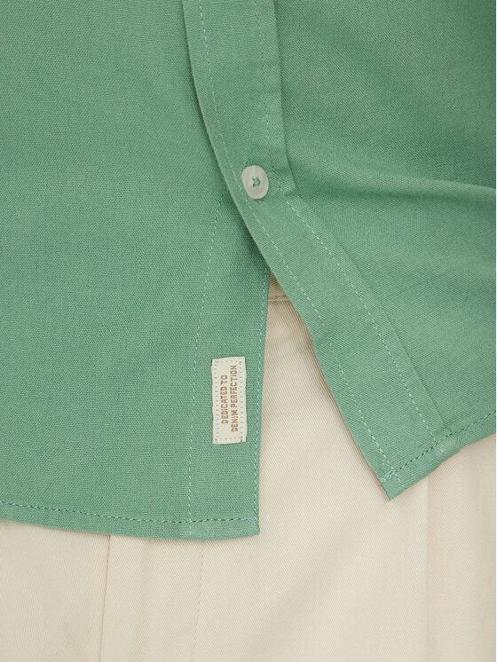 Blend Blend Košile 20717859 Zelená Regular Fit