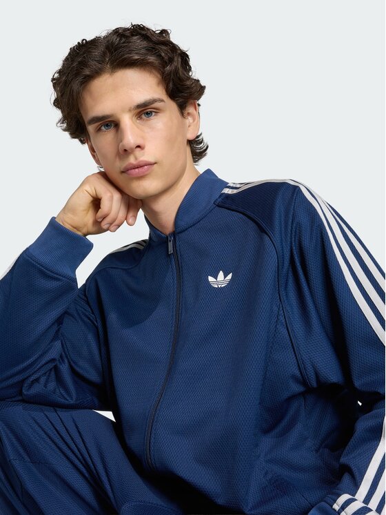 adidas adidas Kurtka przejściowa 168998 Niebieski jasny Loose Fit