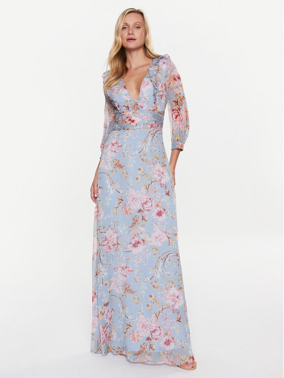 Liu Jo Liu Jo Rochie de vară CA3378 TS030 Albastru celest Regular Fit