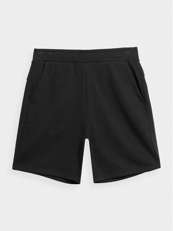 4F 4F Szorty sportowe 4FSS23TSHOM080 Czarny Regular Fit