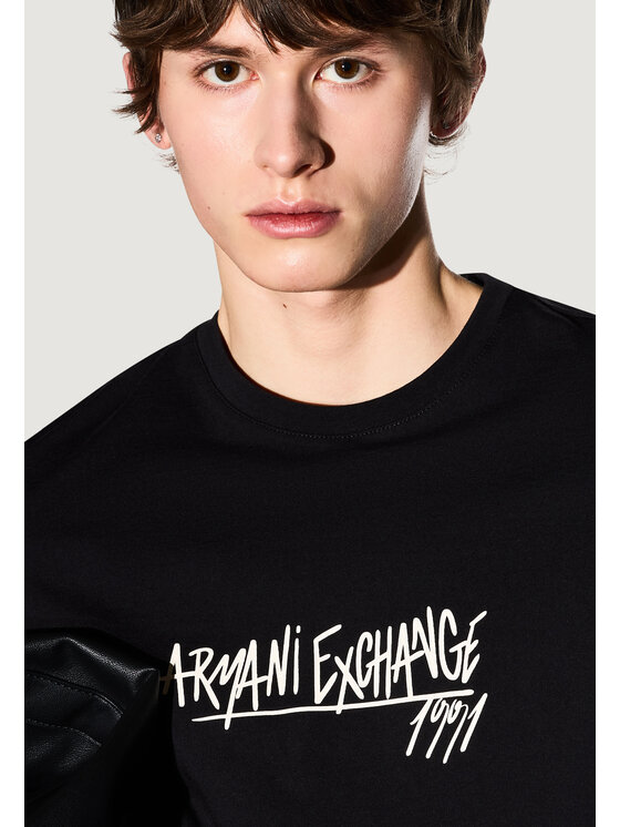 Armani Exchange Armani Exchange T-shirt XM002789 AF10356 Nero Casual Fit