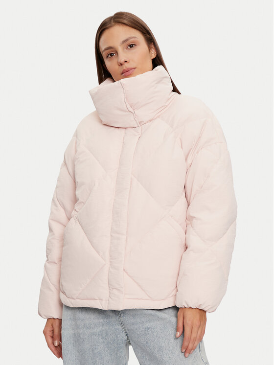 United Colors Of Benetton United Colors Of Benetton Geacă din puf 2FEADN06A Roz Regular Fit