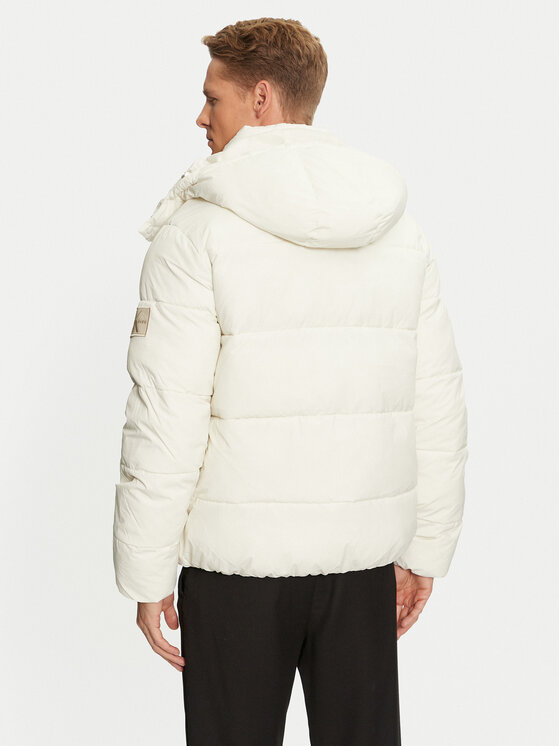 Calvin Klein Jeans Calvin Klein Jeans Žieminė striukė J30J326104 Écru Regular Fit