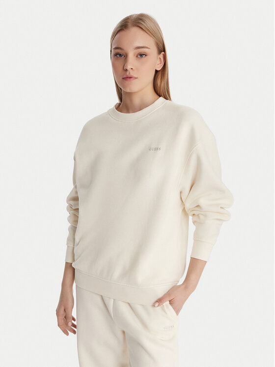 Guess Guess Pulóver V6RQ13 K9V31 Ekru Regular Fit