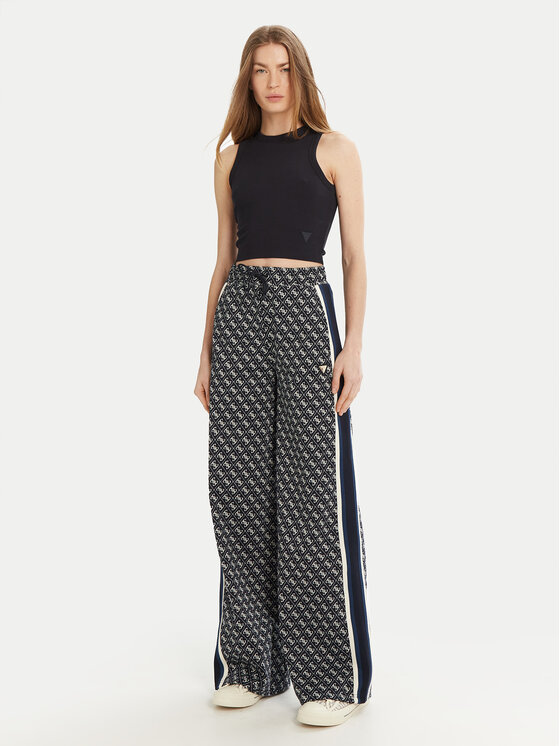 Guess Guess Felső V3GP19 K8RT2 Sötétkék Slim Fit