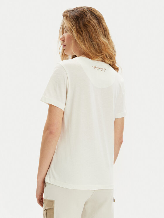 Aeronautica Militare Aeronautica Militare Футболка 241TS2233DJ510 Бежевий Regular Fit