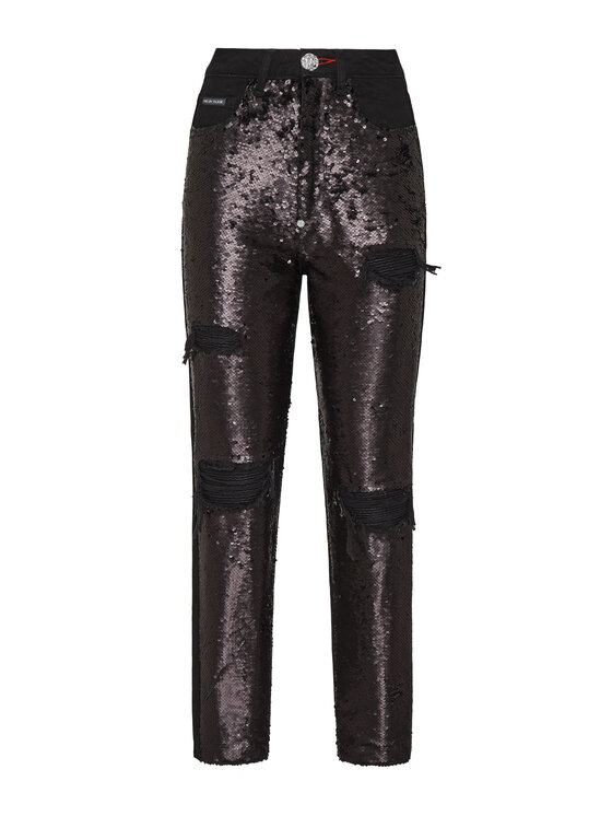 PHILIPP PLEIN PHILIPP PLEIN Džínsy 5355 Čierna