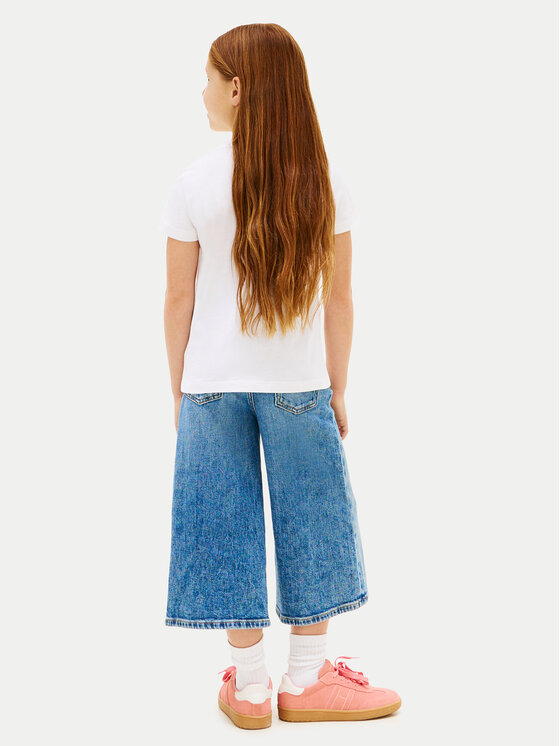 Tommy Hilfiger Tommy Hilfiger T-särk KG0KG09246 Valge Regular Fit