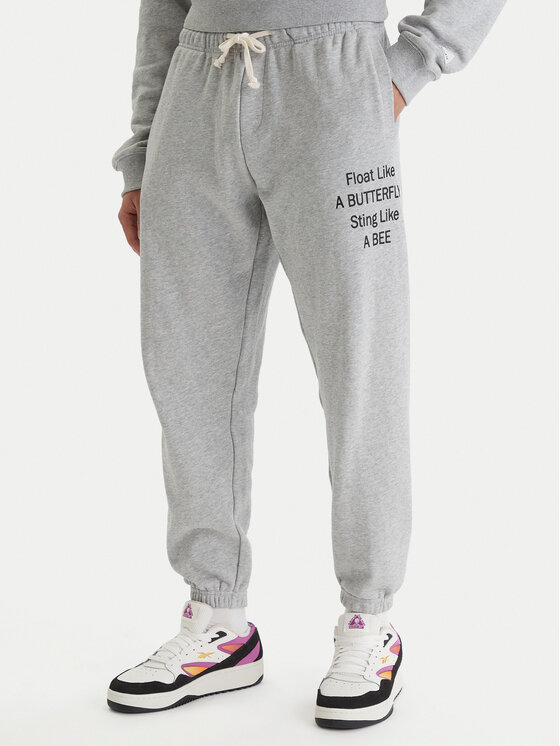 RVCA Pantaloni trening Va X Ali 23A123500 Gri Relaxed Fit