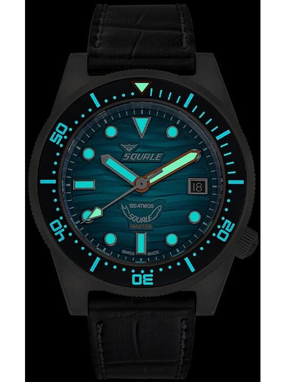 Squale Squale Zegarek MASTIBKGR.RAL Czarny
