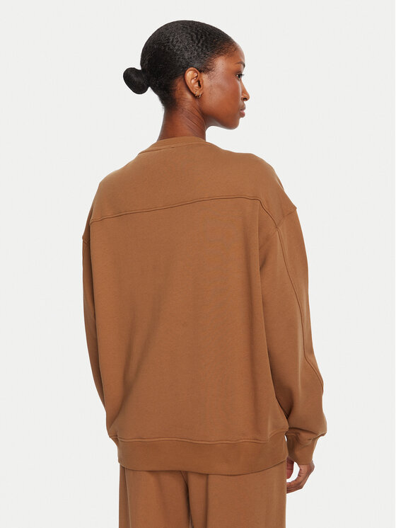 PINKO PINKO Majica dugih rukava Nelly 100534 A2RO Smeđa Regular Fit