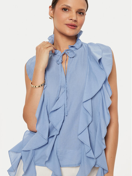 ViCOLO ViCOLO Блуза TB2554 Син Regular Fit