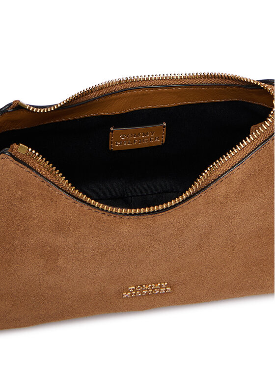 Tommy Hilfiger Tommy Hilfiger Käekott Th Statement Mini Should Bag Sue AW0AW18823 Pruun