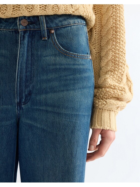Wrangler Wrangler Jeansy CANYON Niebieski Loose Fit