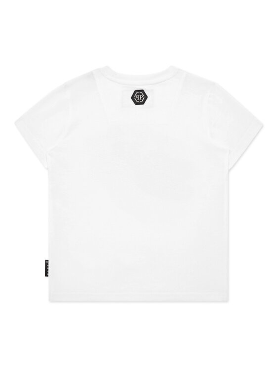 PHILIPP PLEIN PHILIPP PLEIN T-Shirt 29377 Biały Regular Fit