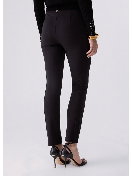 Liu Jo Liu Jo Pantaloni di tessuto TF6018J397022222 Nero Regular Fit
