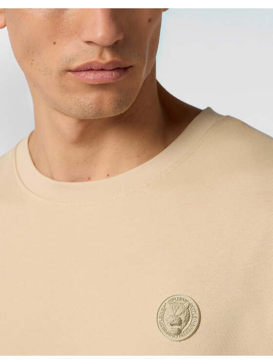 Plein Sport Plein Sport T-shirt 29096 Beige Regular Fit