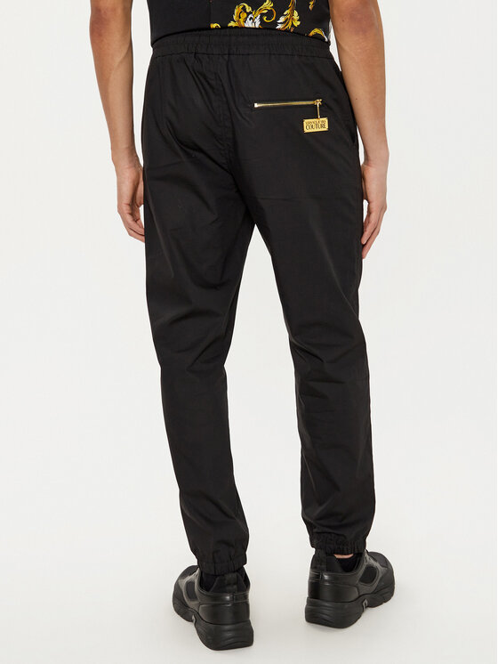 Versace Jeans Couture Versace Jeans Couture Donji dio trenerke 78GAA100 Crna Regular Fit