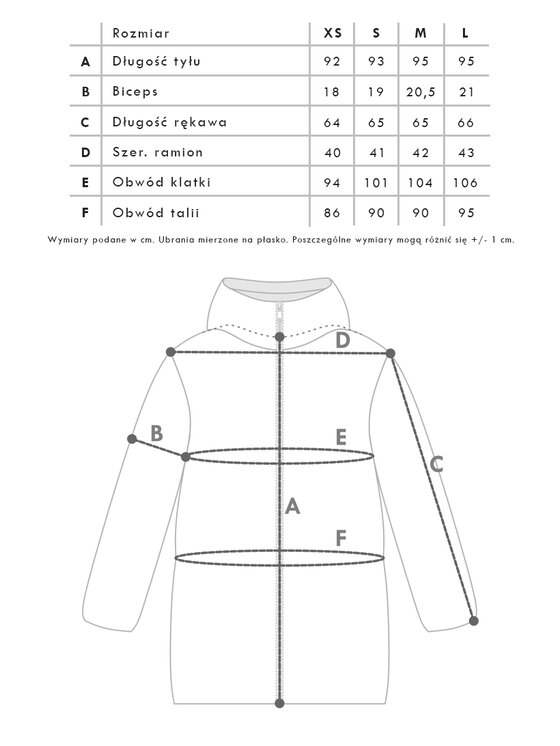Tiffi Tiffi Kurtka damska PUMORI Czarny Slim Fit