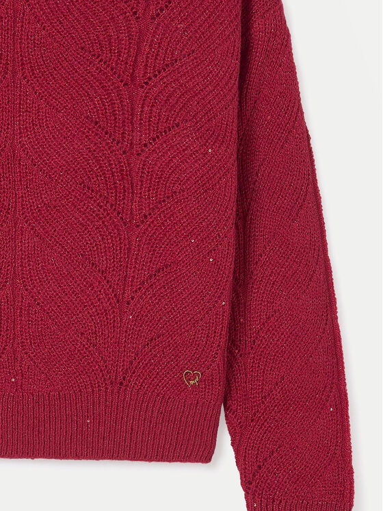 Mayoral Mayoral Maglione 7303 Rosso Regular Fit
