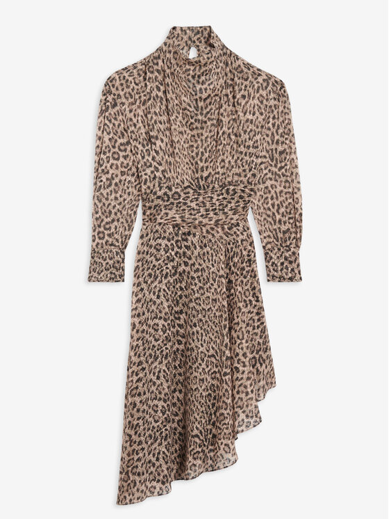 IRO IRO Kleid für den Alltag Mataori AR544 Braun Regular Fit