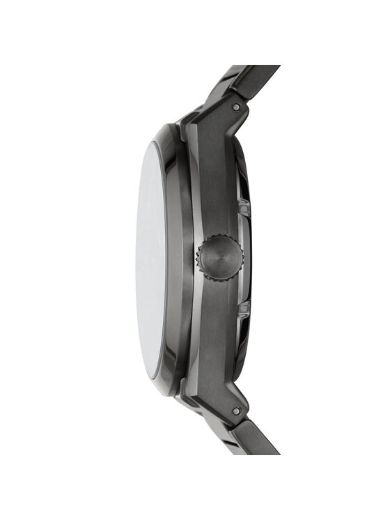 Fossil Fossil Часовник Everett Automatic Skeleton ME3206 Сив