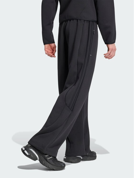 adidas adidas Spodnie materiałowe 168988 Czarny Loose Fit