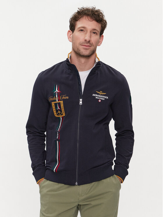 Aeronautica Militare Aeronautica Militare Sweatshirt 241FE1869F459 Dunkelblau Regular Fit